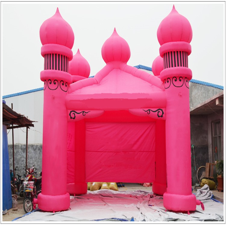 宿松粉色帐篷